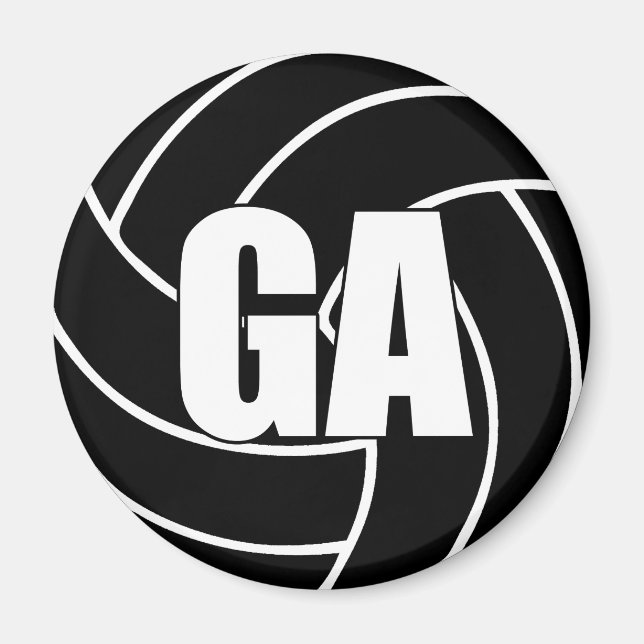 Netball Goal Attack Magnet (Front)