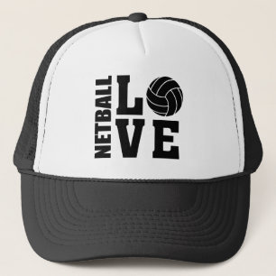 NETBALL LOVE Netball Trucker Hat