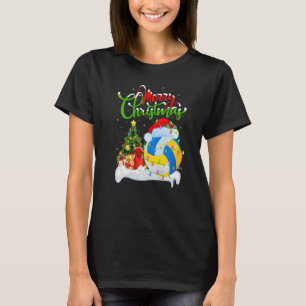 Netball Sports Xmas Decoration Santa Netball Chri T-Shirt
