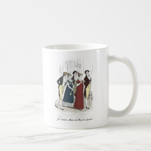 Netherfield Party Arrives at Meryton Assembly Coffee Mug