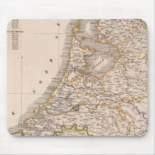 Netherland, Belgium Mouse Pad