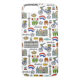 Netherland Doodle Pattern Case-Mate iPhone Case