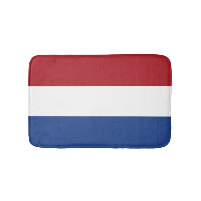 Netherland flag bath mat (Front)