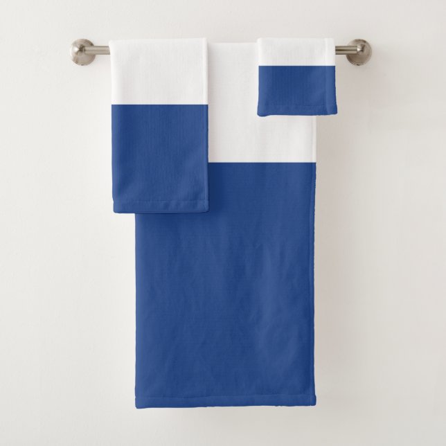 Netherland flag bath towel set (Insitu)
