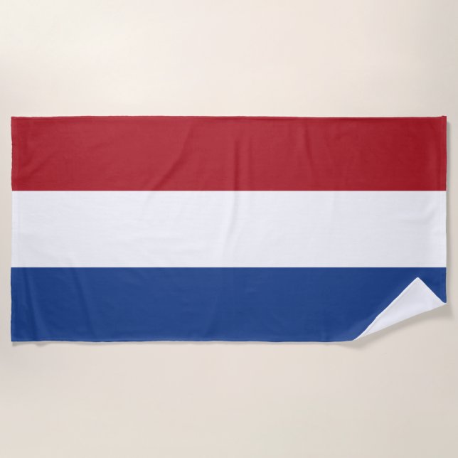 Netherland flag beach towel (Front)