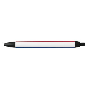 Netherland flag black ink pen