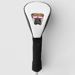 Netherland Flag Bullmastiff Dog Holland Golf Head Cover