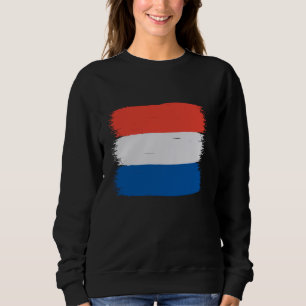 Netherland Flag for Netherland Men Women Kids King Sweatshirt