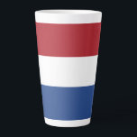 Netherland flag latte mug<br><div class="desc">An ideal gift for all those who are patriotic of their country!</div>