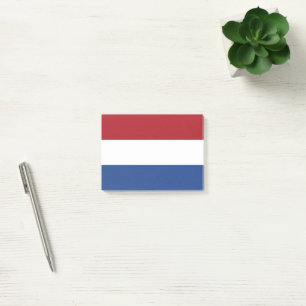Netherland flag post-it notes