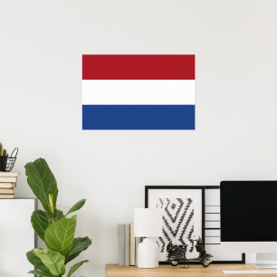 Netherland flag poster