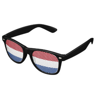 Netherland flag retro sunglasses