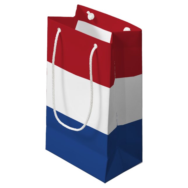 Netherland flag small gift bag (Front Angled)