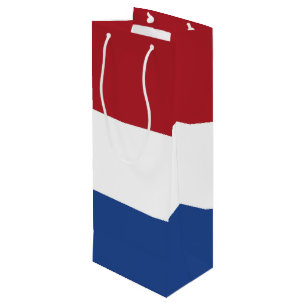 Netherland flag wine gift bag