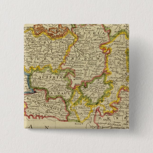 Netherlands 2 15 cm square badge (Front)
