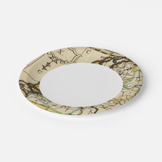 Netherlands 4 paper plate (Angled)