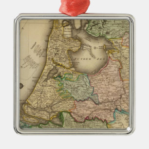 Netherlands 5 metal tree decoration
