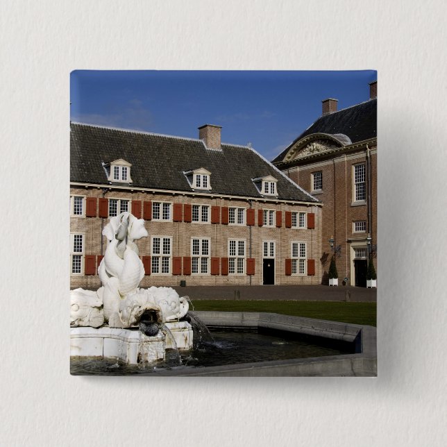 Netherlands (aka Holland), Apeldoorn near 15 Cm Square Badge (Front)