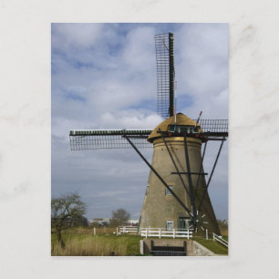 Netherlands (aka Holland), Kinderdijk. 19 Postcard