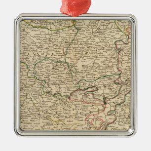 Netherlands and Belgium Metal Tree Decoration