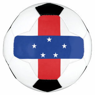 Netherlands Antilles Flag Soccer Ball