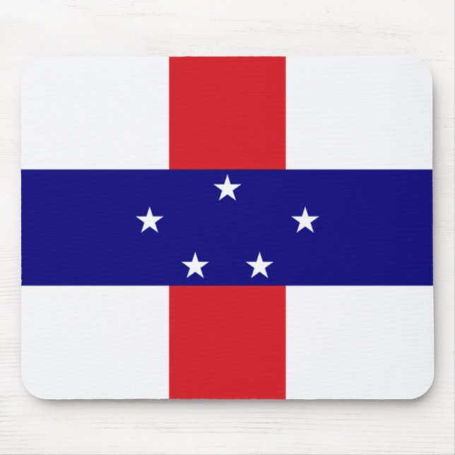 Netherlands Antilles Mouse Pad (Front)