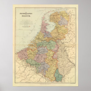 Netherlands, Belgium 2 Poster