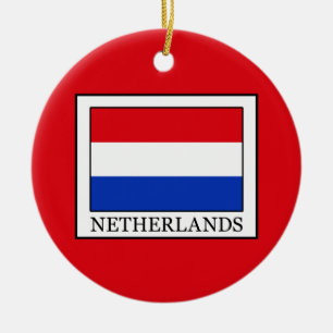 Netherlands Ceramic Tree Decoration