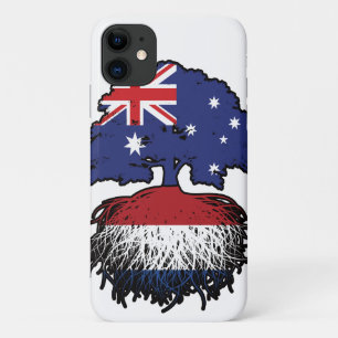 Netherlands Dutch Australian Australia Tree Roots Case-Mate iPhone Case
