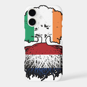 Netherlands Dutch Irish Ireland Tree Roots Flag