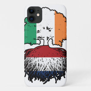 Netherlands Dutch Irish Ireland Tree Roots Flag Case-Mate iPhone Case