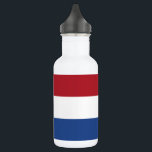 Netherlands Flag 532 Ml Water Bottle<br><div class="desc">Patriotic flag of Netherlands.</div>