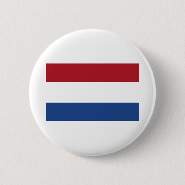 Netherlands Flag 6 Cm Round Badge (Front)