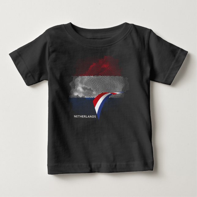 Netherlands flag baby T-Shirt (Front)