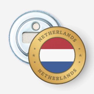 Netherlands Flag Bottle Opener