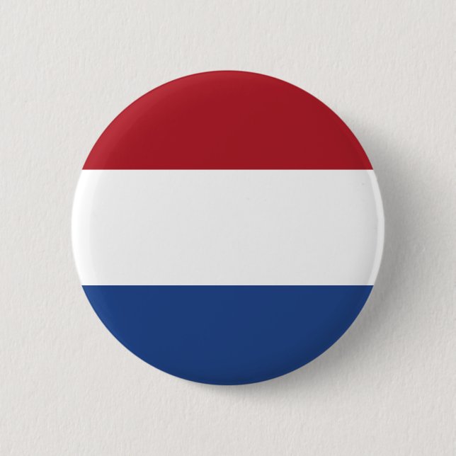 Netherlands Flag Button (Front)