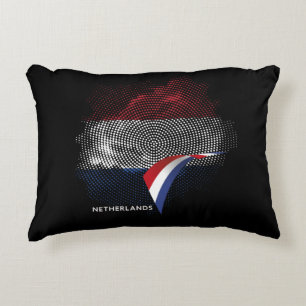Netherlands flag decorative cushion