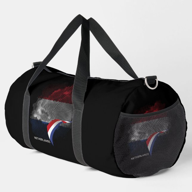 Netherlands flag duffle bag (Right Corner)