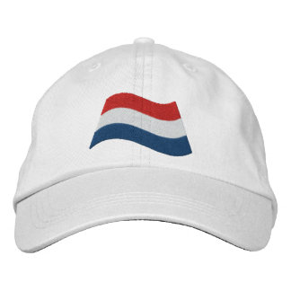 Netherlands Flag Embroidered Hat