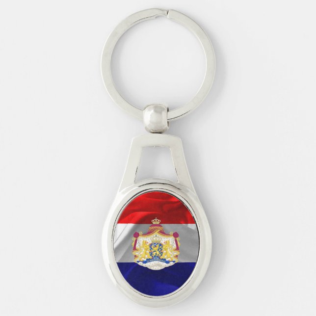Netherlands flag key ring (Front)