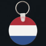 Netherlands Flag Key Ring<br><div class="desc">Netherlands Flag</div>