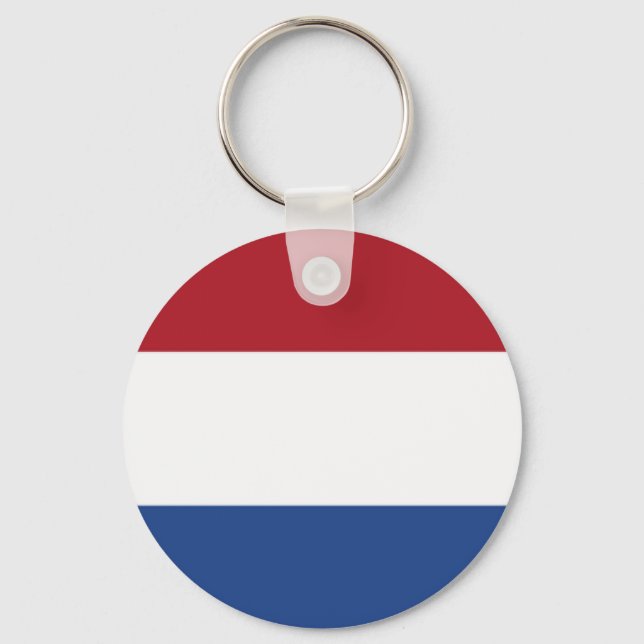 Netherlands Flag Key Ring (Front)