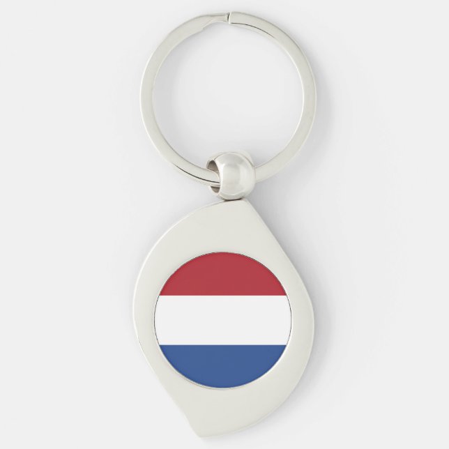 Netherlands Flag Key Ring (Front)