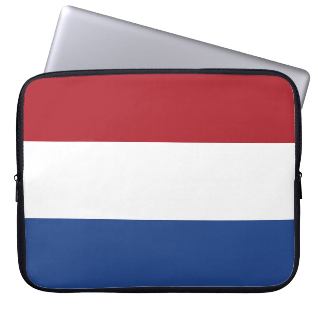 Netherlands Flag Laptop Sleeve (Front)