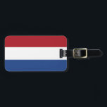 Netherlands Flag Luggage Tag<br><div class="desc">Netherlands Flag</div>