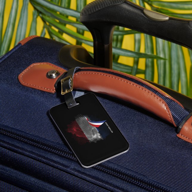 Netherlands flag luggage tag (Front Insitu 1)
