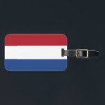 Netherlands Flag Luggage Tag<br><div class="desc">Netherlands Flag</div>