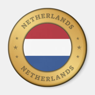 Netherlands Flag Magnet