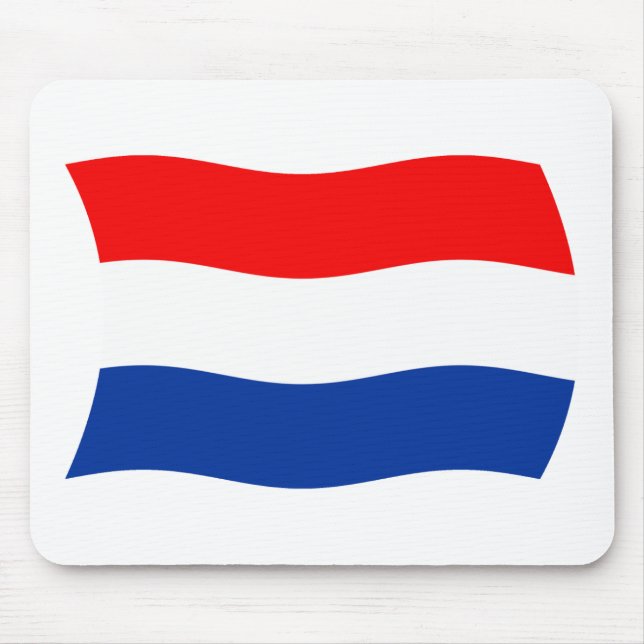 Netherlands Flag Mousepad (Front)