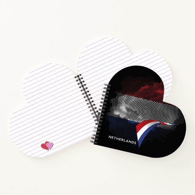 Netherlands flag notebook (Inside)